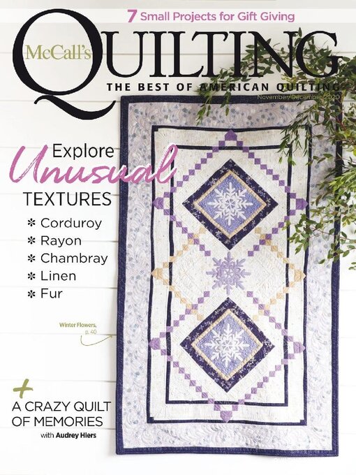 Title details for McCall's Quilting by Peak Media Properties, LLC - Available
